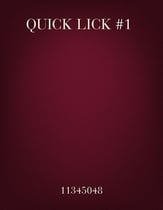 Quint Lick #1 Marching Band sheet music cover
